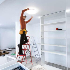 Installation Deckenleuten